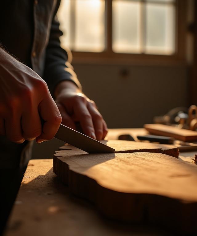 Artisans working on custom furniture prototypes