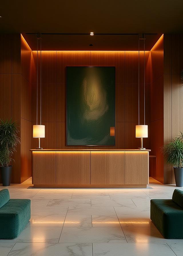 Brooklyn Boutique Hotel Lobby Design
